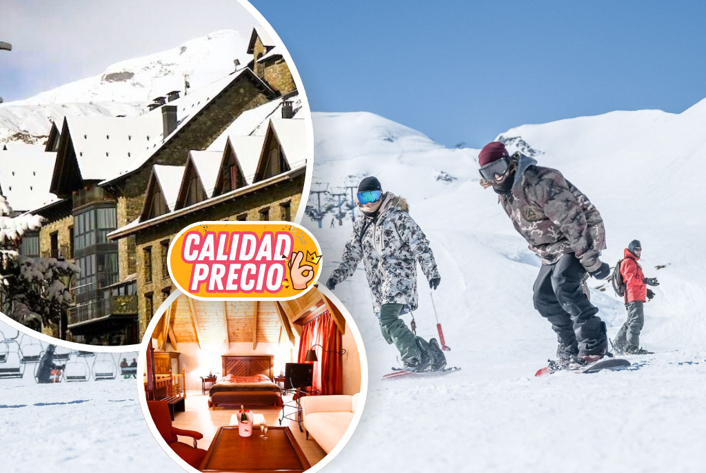 🎿¡RELAX Y ESQUÍ EN FORMIGAL CON TRANSPORTE A PISTAS!❄️♒ Forfait +  Hotel 4* con Desayuno y Spa incluido