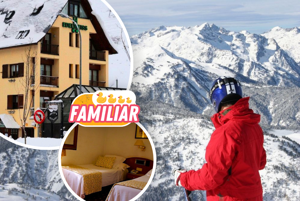 ❄️ VIVE UNA SEMANA DE ESQUÍ EN BAQUEIRA: Hotel 3* + Forfait en el Corazón del Pirineo 🏞️