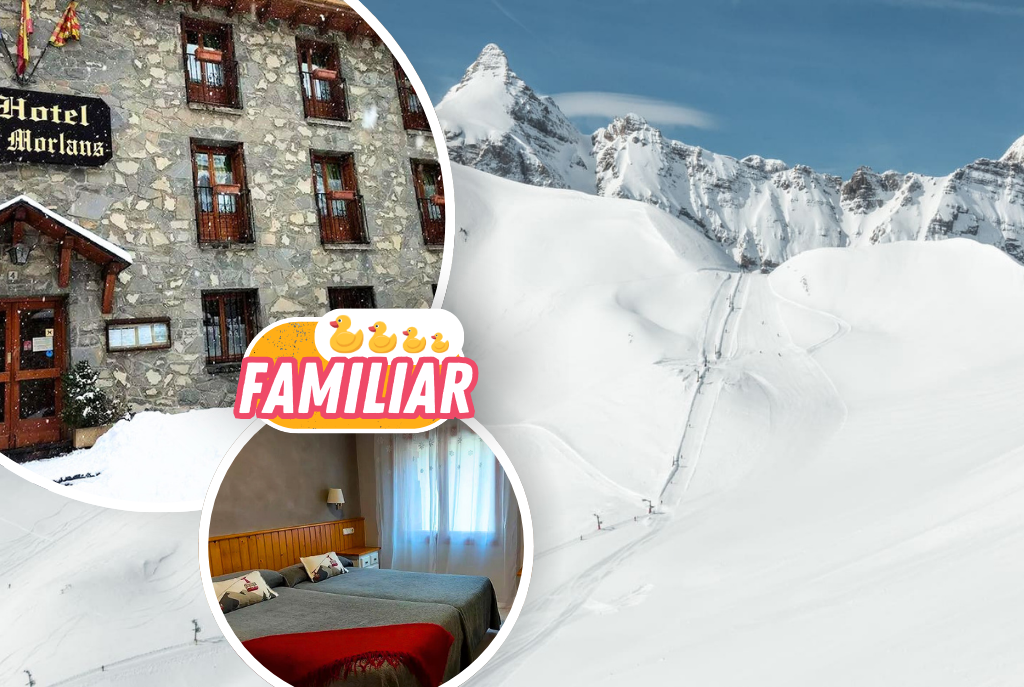⛷️¡ESQUÍ EN PANTICOSA! 🏔️❄️Hotel familiar + Forfait de 2 días en el precioso enclave de Panticosa