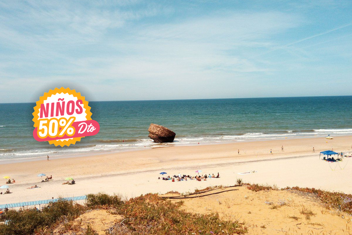 🌄¡PENSIÓN COMPLETA FRENTE AL MAR EN MATALASCAÑAS!👨‍👩‍👧‍👦Hotel 4* situado en un paraíso costero y junto al parque de Doñana | Huelva
