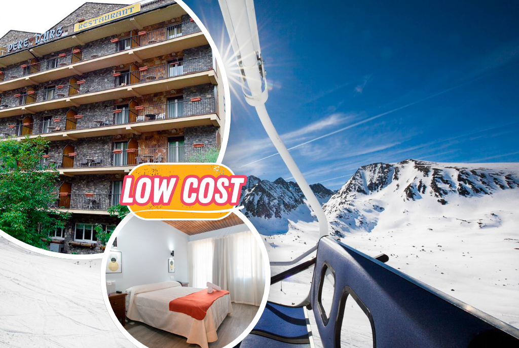 ⛷️¡ESQUÍA DONDE QUIERAS EN GRANDVALIRA! ⛰️3 estaciones en un mismo Forfait | Hotel 3* en Andorra + Forfait