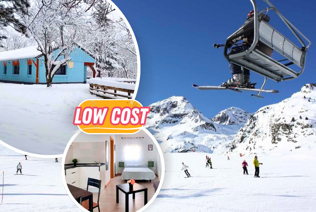 ⛷️¡ESQUÍ EN FORMIGAL! 🏔️❄️Apartamentos Low Cost  + Forfait de 2 días ¡Capacidad para 8 personas!