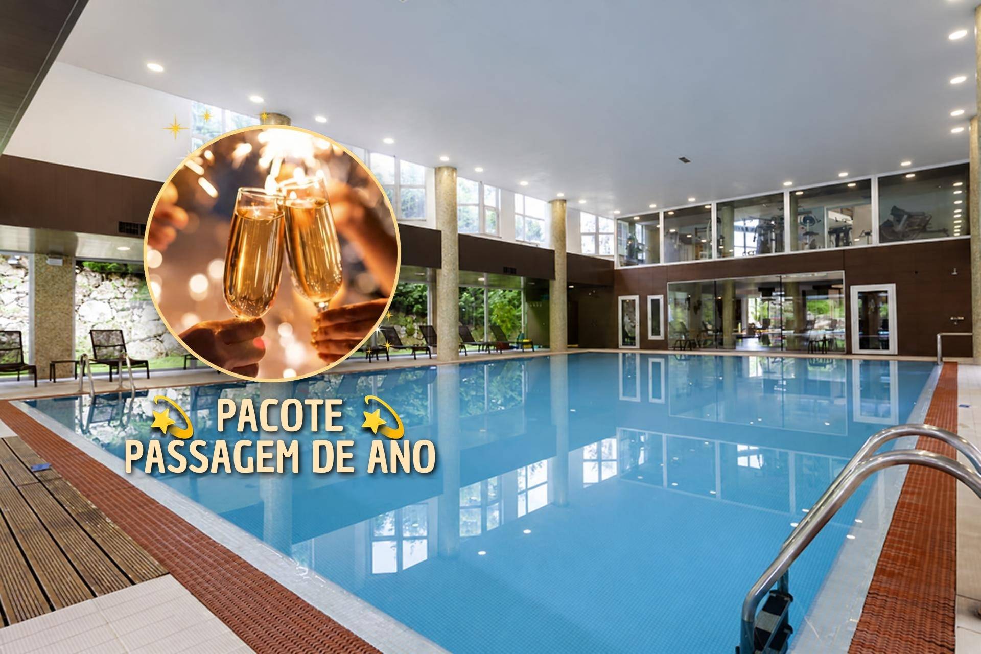 🎇 Fim de Ano na Serra da Estrela! Hotel 4* com piscina interior e Pacote de Reveillón | Covilhã 🎇 Fim de Ano na Serra da Estrela! Hotel 4* com piscina interior e Pacote de Reveillón | Covilhã