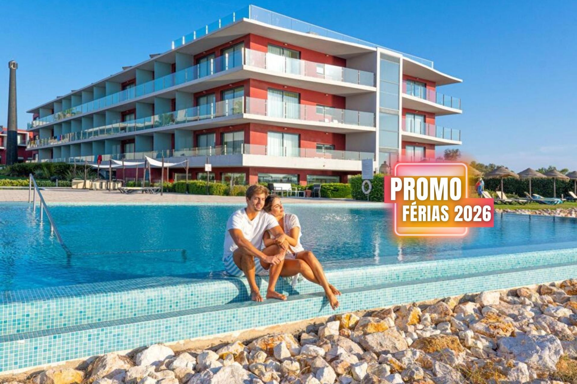 Água Hotels Riverside 4* no Algarve com piscina infinita