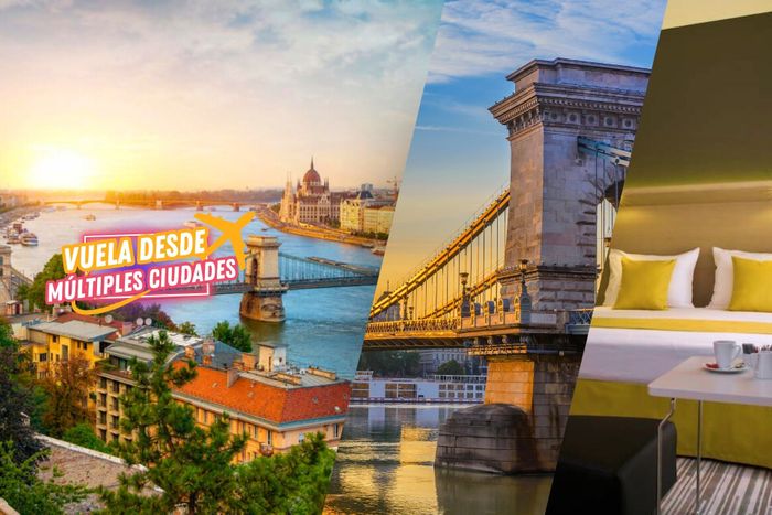 ✈️🕌BUDAPEST, LA JOYA DEL DANUBIO♨️🌉Vuelos + Hotel 4★ con desayuno cerca de una estanción de metro | Hungría