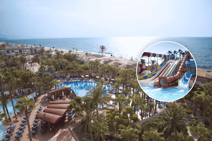 🥳¡TOBOGANES Y ANIMACIÓN FRENTE AL MAR EN ALMERÍA!🌊⛱️Hotel 4*  con Desayuno | Roquetas del Mar