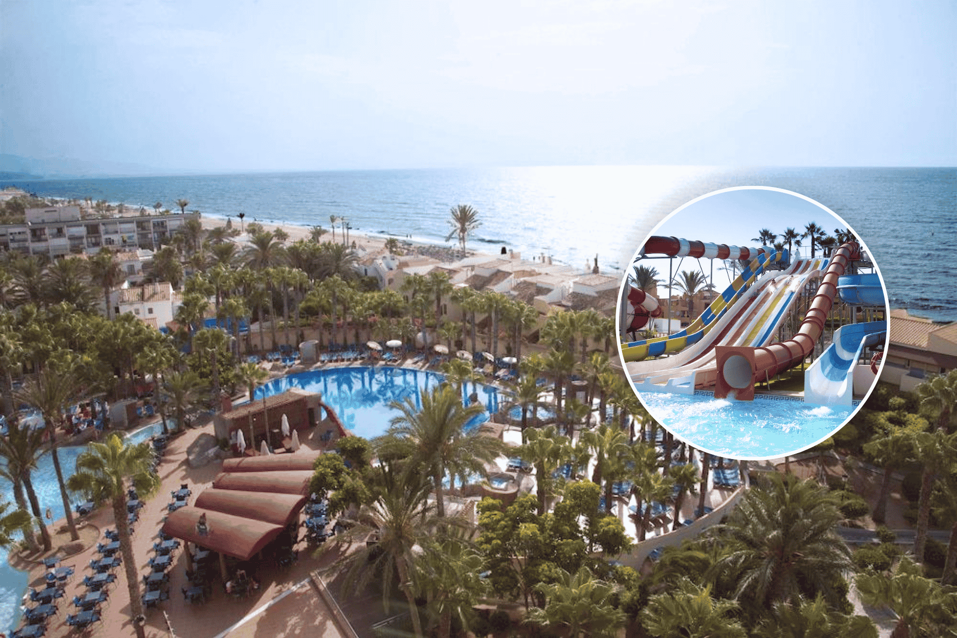 🥳¡TOBOGANES Y ANIMACIÓN FRENTE AL MAR EN ALMERÍA!🌊⛱️Hotel 4* con Desayuno | Roquetas del Mar 🥳¡TOBOGANES Y ANIMACIÓN FRENTE AL MAR EN ALMERÍA!🌊⛱️Hotel 4* con Desayuno | Roquetas del Mar