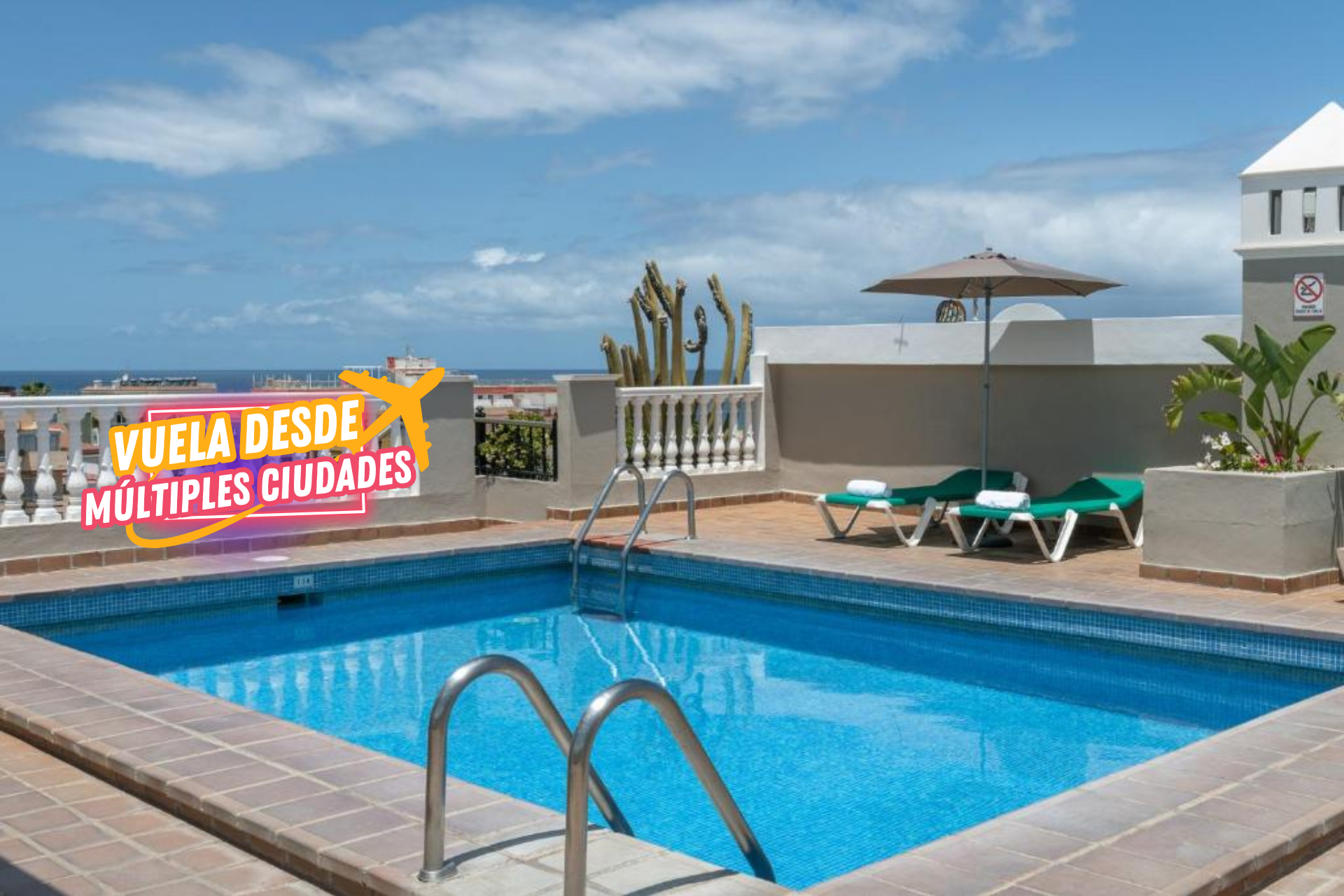✈️🌋¡TENERIFE CON VUELOS Y MEDIA PENSIÓN!🌞🏖️ Desde 4 noches: Hotel 4★  a 300 m de la playa y con vistas al Atlántico | Puerto de la Cruz