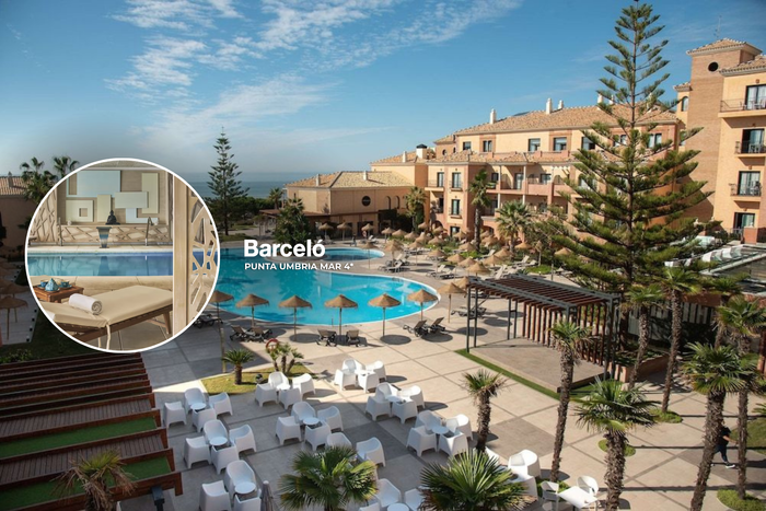 🫧☀️¡UN BARCELÓ 4★ CON SPA Y MEDIA PENSIÓN EN HUELVA!🔝🏖️ Desde 2 noches: Alójate en habitación superior frente a una playa virgen  | Punta Umbría