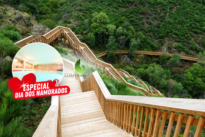 💝 Dia dos Namorados 💝 Hotel 4* com piscina interior e visita aos Passadiços do Mondego | Guarda
