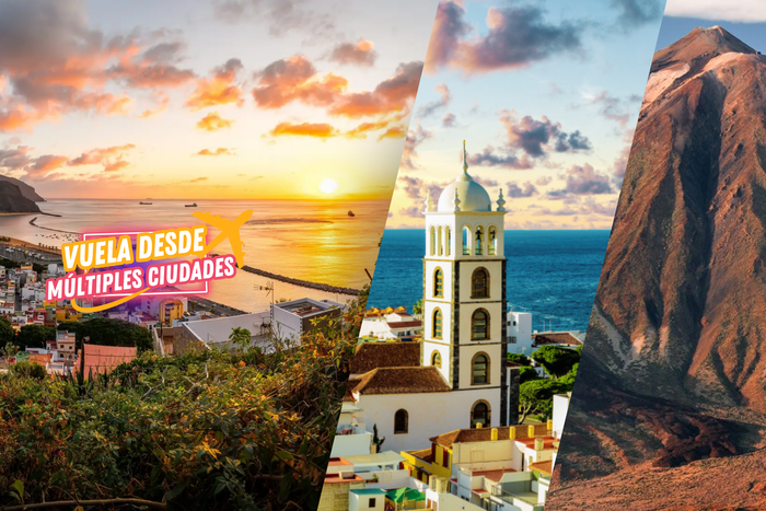 ✈️🌋¡TENERIFE CON VUELOS Y MEDIA PENSIÓN!🌞🏖️ Desde 4 noches: Hotel 4★  a 300 m de la playa y con vistas al Atlántico | Puerto de la Cruz