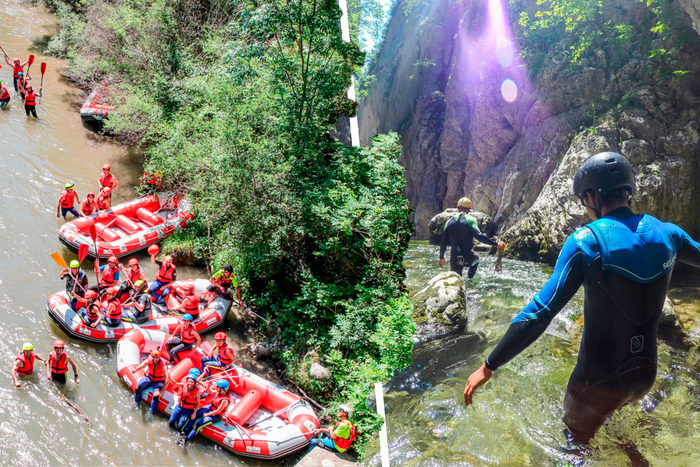 🏞️ ¡VERANO EN LOS PIRINEOS! 🌲Hotel 3★ con desayuno + Aventura a elegir: rafting o barranquismo 🛶 ¡Naturaleza y emoción en Lleida! 📍