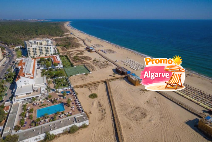 ⭐ Fantástico Hotel com piscinas com acesso direto à praia | Monte Gordo