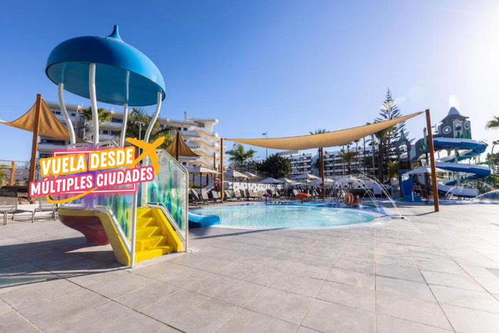 🏝️✈️¿GRAN CANARIA CON TODO INCLUIDO ESTE OTOÑO?🍸🛝 Vuelos directos + Hotel 4⭐ con parque acuático en la Playa del Inglés a 250 m de las dunas