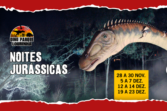 🦖 Visita às Noites Jurássicas? É no Dino Parque Lourinhã! Hotel perto da Praia e Bilhetes para o Parque