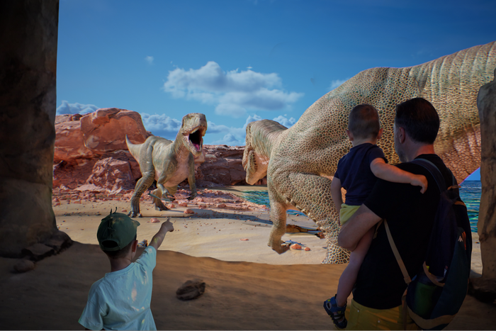 🦖🦴DINÓPOLIS ¡DONDE LOS DINOSAURIOS COBRAN VIDA!👨‍👩‍👧‍👦🐾 Hotel 3★ con desayuno en el centro de Teruel  + Entradas | A 15 min en coche del parque