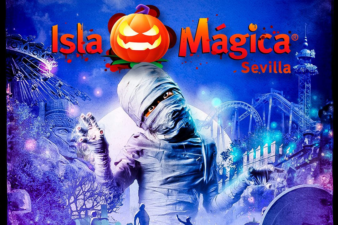 🧛🏻¡Halloween en Parque Isla Mágica! 💀  SEVILLA