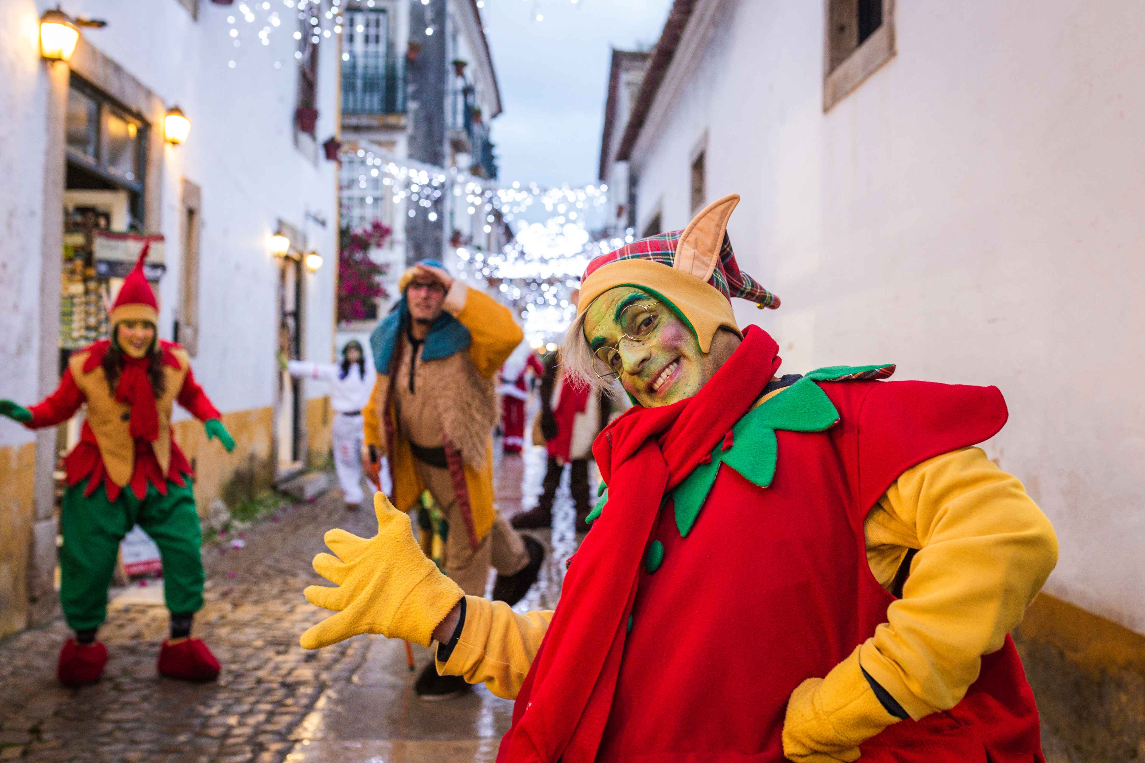 🏰 Óbidos Vila Natal 🏰 Navidad en PORTUGAL en Familia 