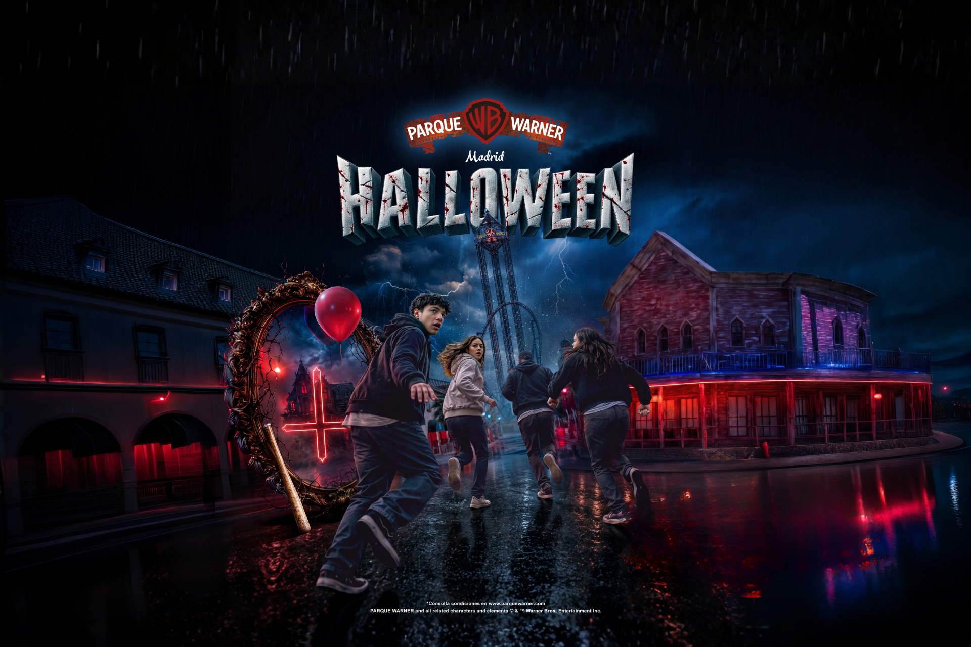 🎃 ¡HALLOWEEN DE PELÍCULA EN PARQUE WARNER! 👻 Hotel 3★ con desayuno + Entradas a Parque Warner | Madrid 🎃 ¡HALLOWEEN DE PELÍCULA EN PARQUE WARNER! 👻 Hotel 3★ con desayuno + Entradas a Parque Warner | Madrid