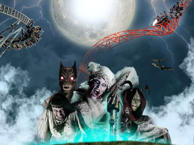 🎃 ¡HALLOWEEN EN PARQUE DE ATRACCIONES PARA MORIRSE DE MIEDO! 👻 Hotel 3★ a 15 min en coche del parque + Entradas  | Madrid