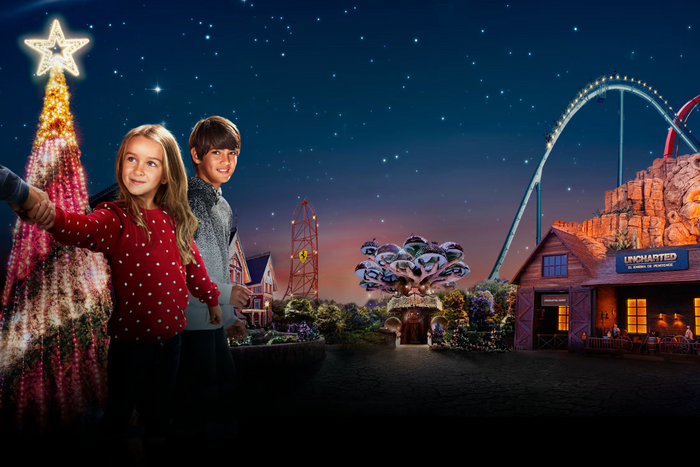 🎢¡VIVE PORTAVENTURA WORLD EN NAVIDAD!🎄 Hotel temático 4⭐ con desayuno, entradas ilimitadas al parque y 1 día en Ferrari Land