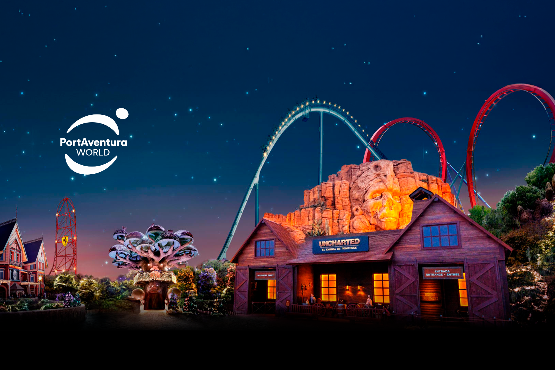 🌲🎅🏼¿PREPARADO PARA UNA NAVIDAD MÁGICA EN PORTAVENTURA?🎢💫Hotel 4* temático con desayuno + Acceso ilimitado al parque y Ferrari Land 🌲🎅🏼¿PREPARADO PARA UNA NAVIDAD MÁGICA EN PORTAVENTURA?🎢💫Hotel 4* temático con desayuno + Acceso ilimitado al parque y Ferrari Land