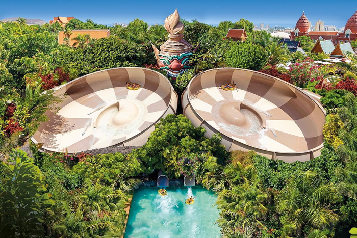  🐉💦 SIAM PARK TENERIFE ¡Nº1 del mundo por 9º año consecutivo! 🌋 2 noches en Hotel con Media Pensión + Entradas al Parque Acuático | Los realejos