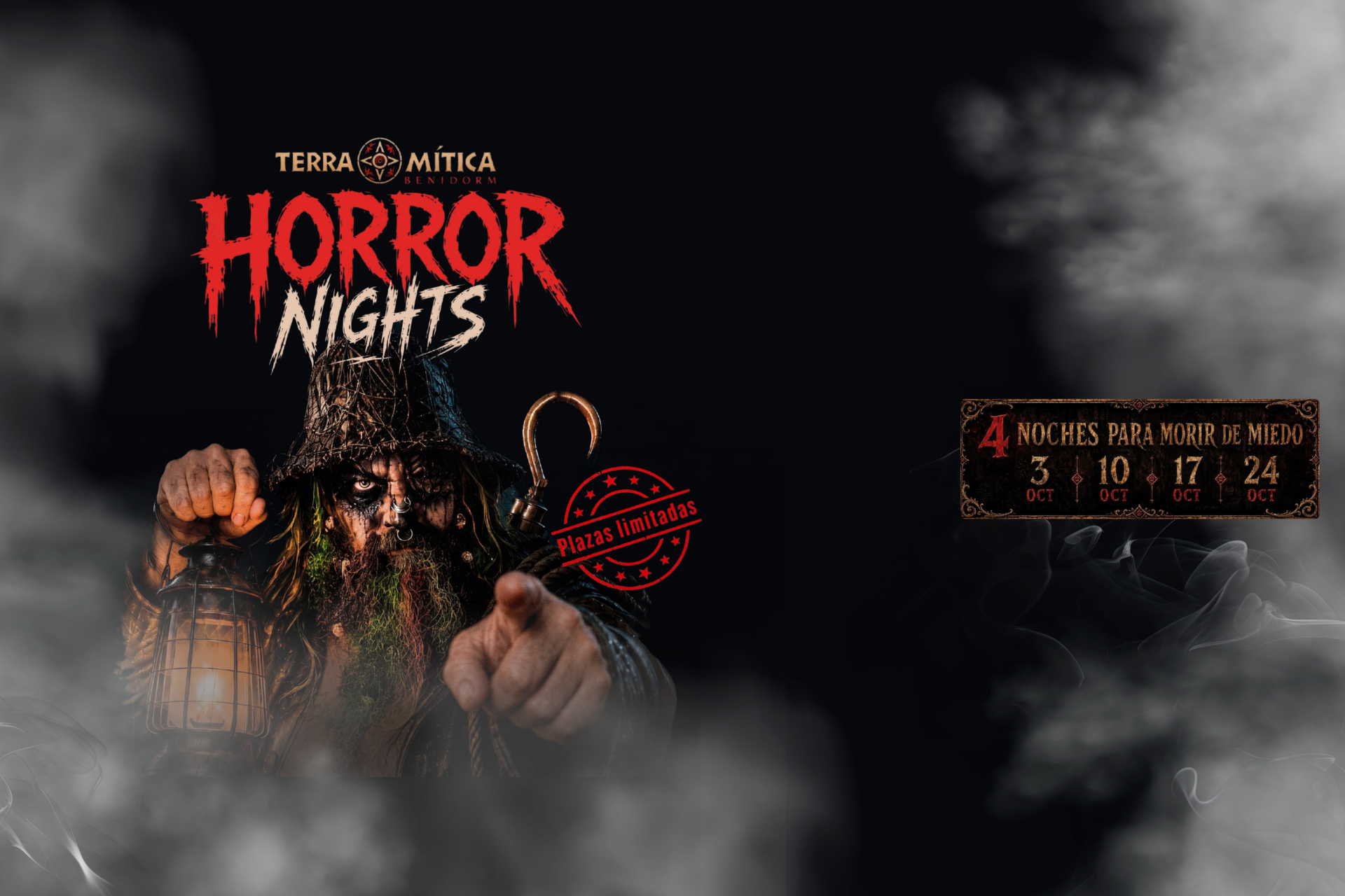 🎢🎃TERRA MÍTICA ¡DIVERSIÓN Y TERROR ESTE HALLOWEEN!👻😱Hotel 4★ con desayuno + Entradas a Terra Mítica y opción de Horror Nights | Benidorm 🎢🎃TERRA MÍTICA ¡DIVERSIÓN Y TERROR ESTE HALLOWEEN!👻😱Hotel 4★ con desayuno + Entradas a Terra Mítica y opción de Horror Nights | Benidorm
